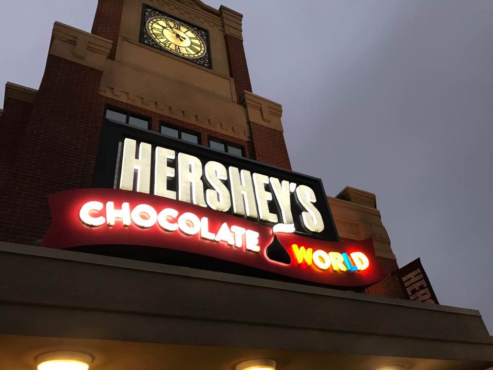 hershey chocolate world