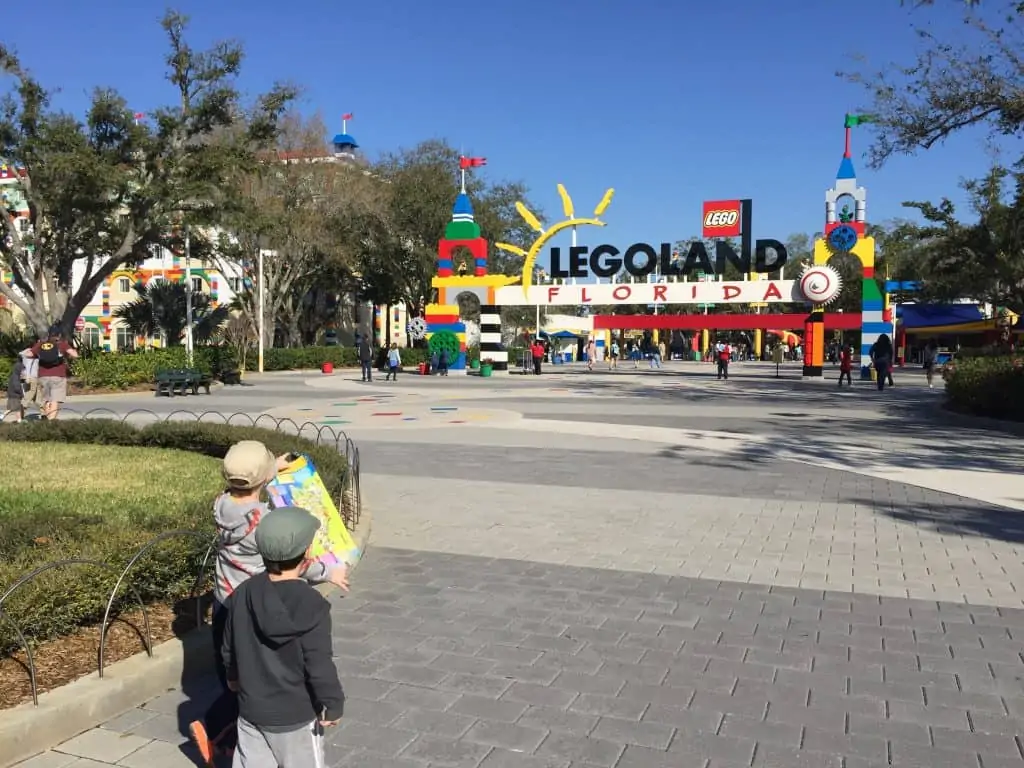 entrance to legoland in florida