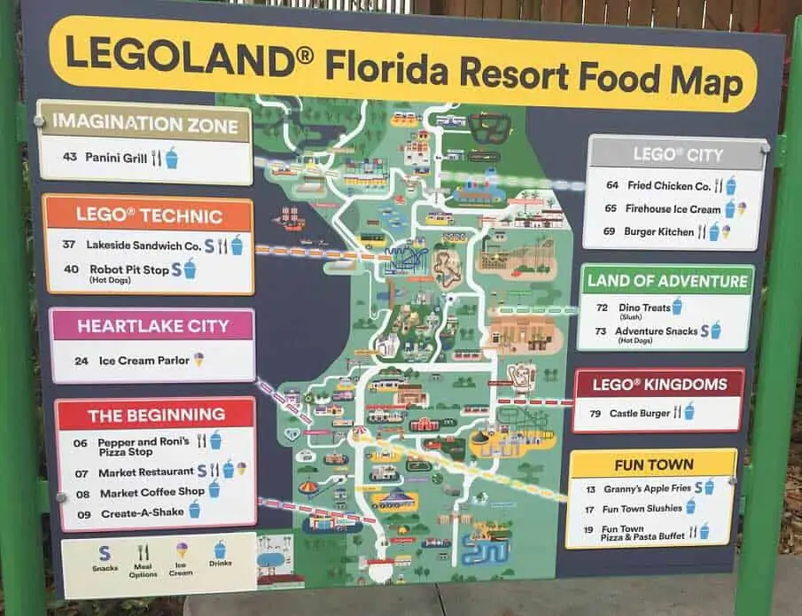 map of legoland in florida park