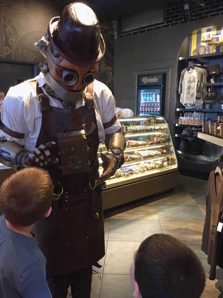 characters at the toothsome chocolate emporium