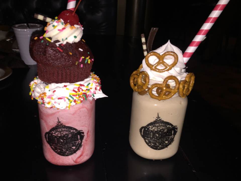 red velvet and salted caramel at the toothsome chocolate emporium