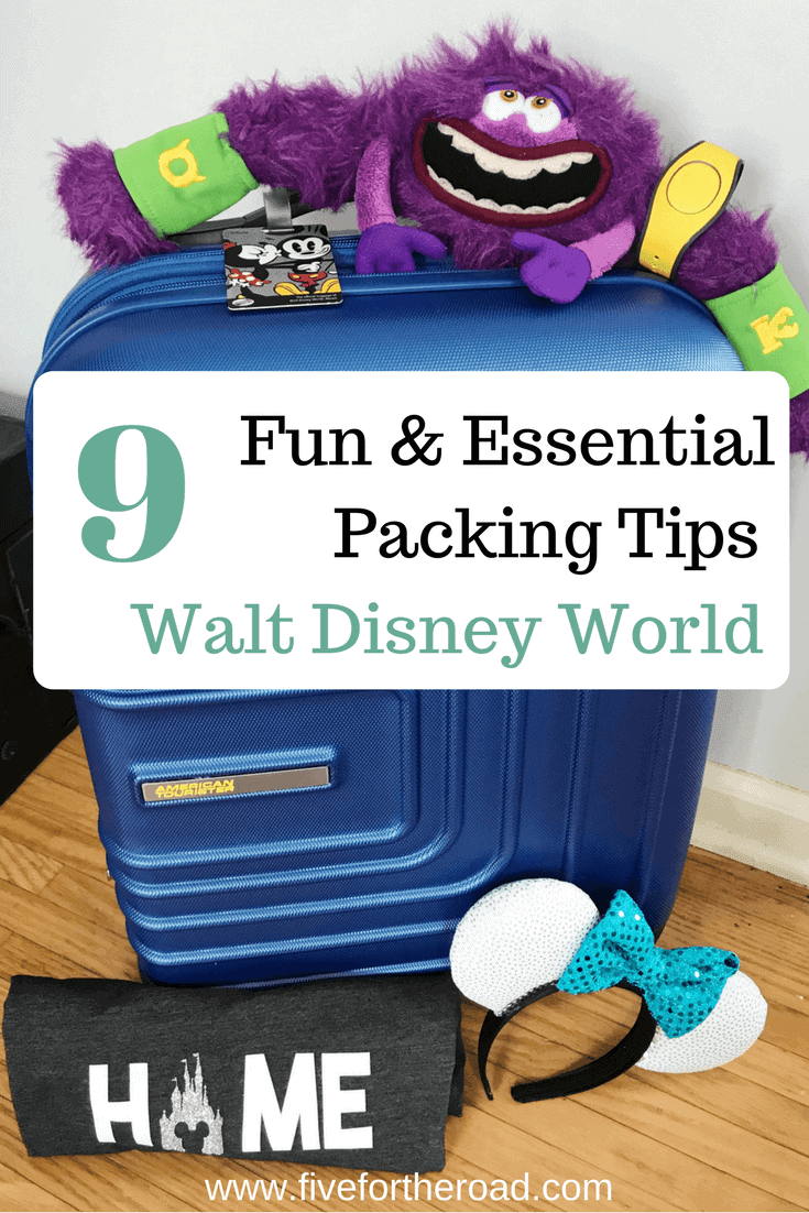 packing tips for disney world luggage