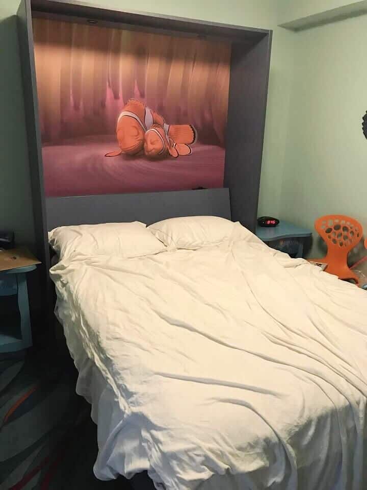 murphy bed at art of animation resort