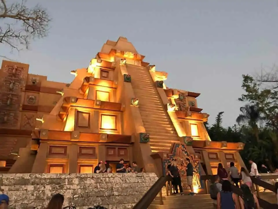 Epcot Attraction in Mexican Pavilion