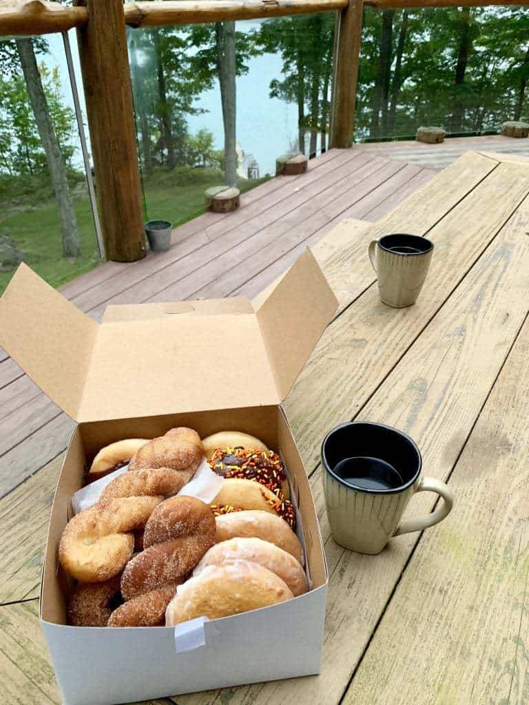 doughnuts from schneiders bakery cooperstown