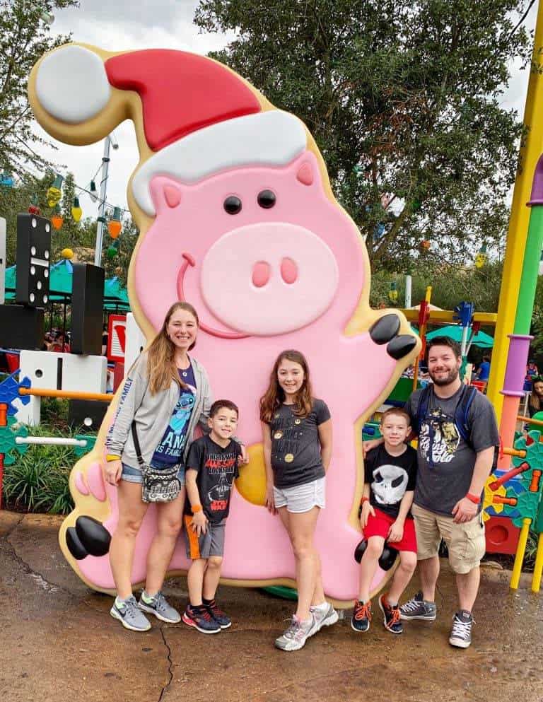 disney park with toy story