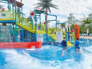 Splash Pad at Encore Resort Water Park
