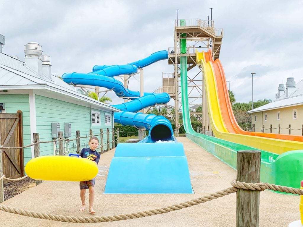 Encore Resort Water Park Water Slides