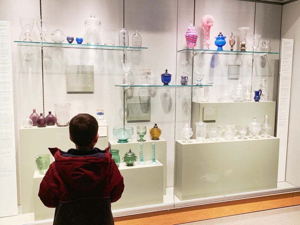 corning museum with kids scavenger hunt