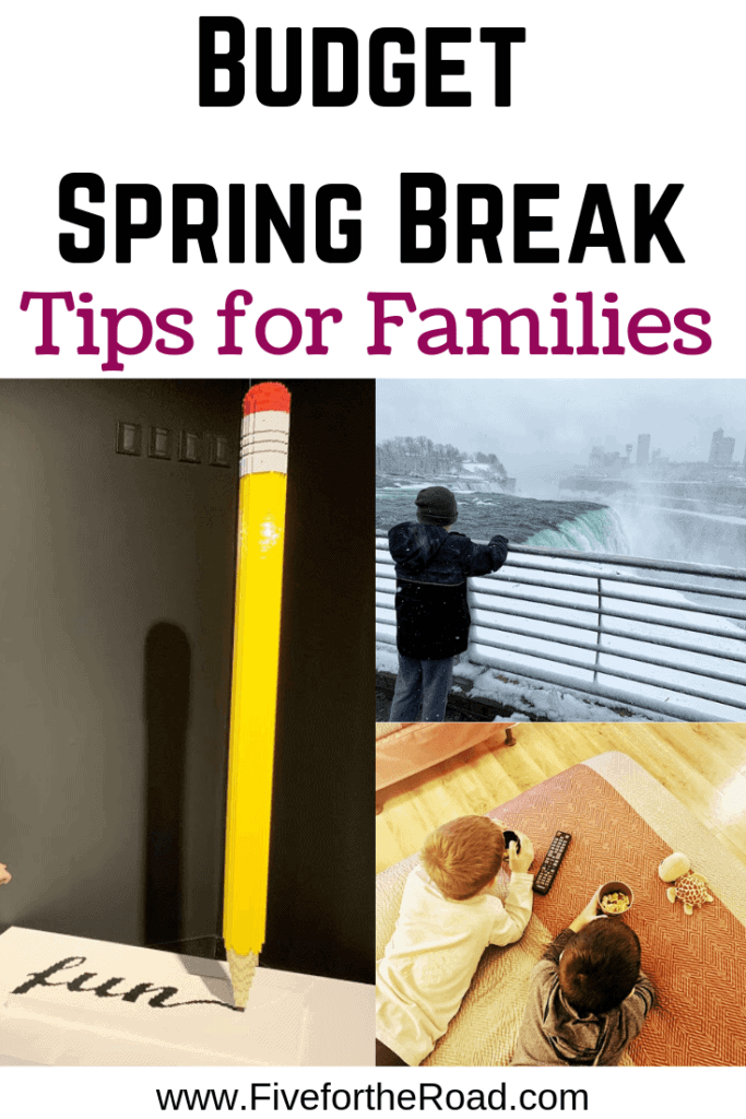 budget spring break for families