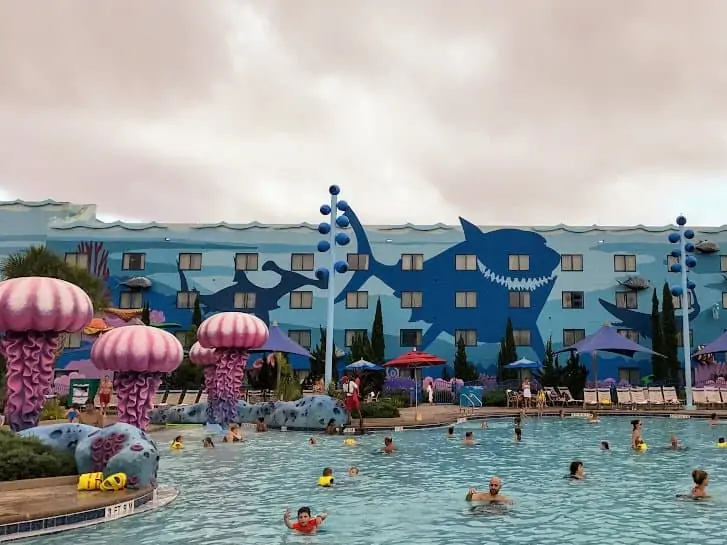 Disney's Art of Animation pool 