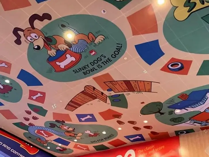 Toy Story mania line

