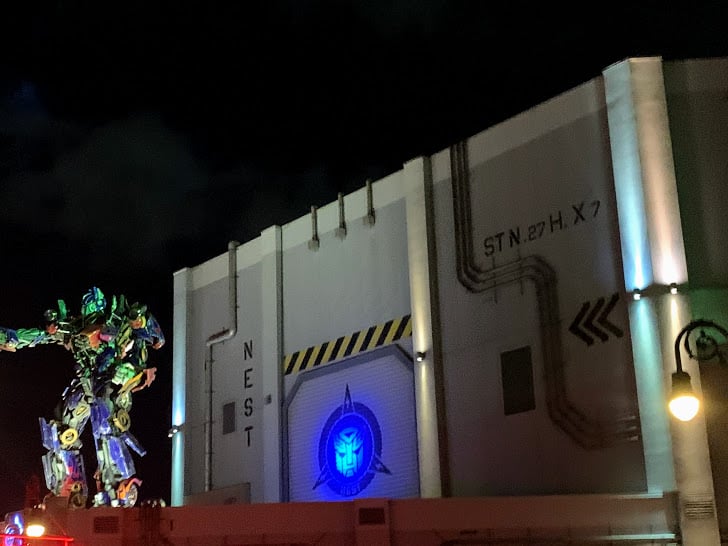 transformers 3d at universal studios orlando