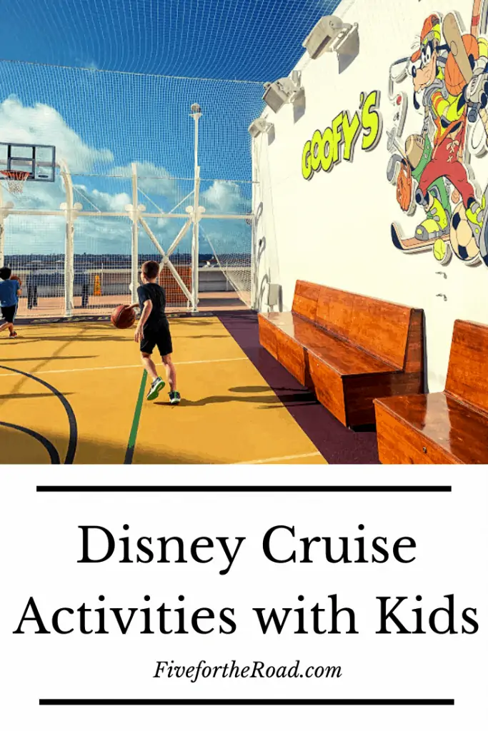 Disney Cruise activities with kids
