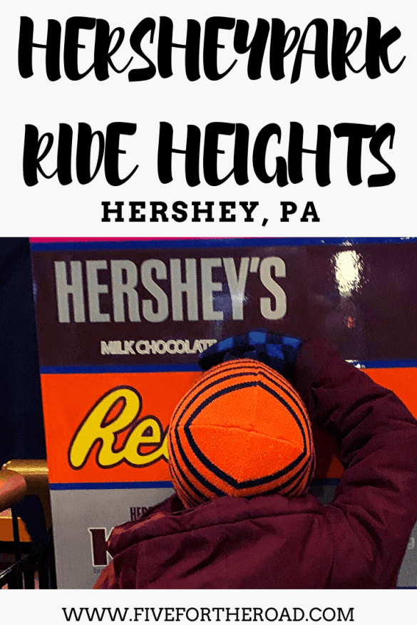 Hersheypark Ride Height Guide for Families - Hershey, PA