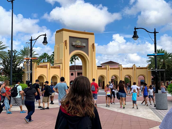 Entrance to Universal Studios Orlando Florida