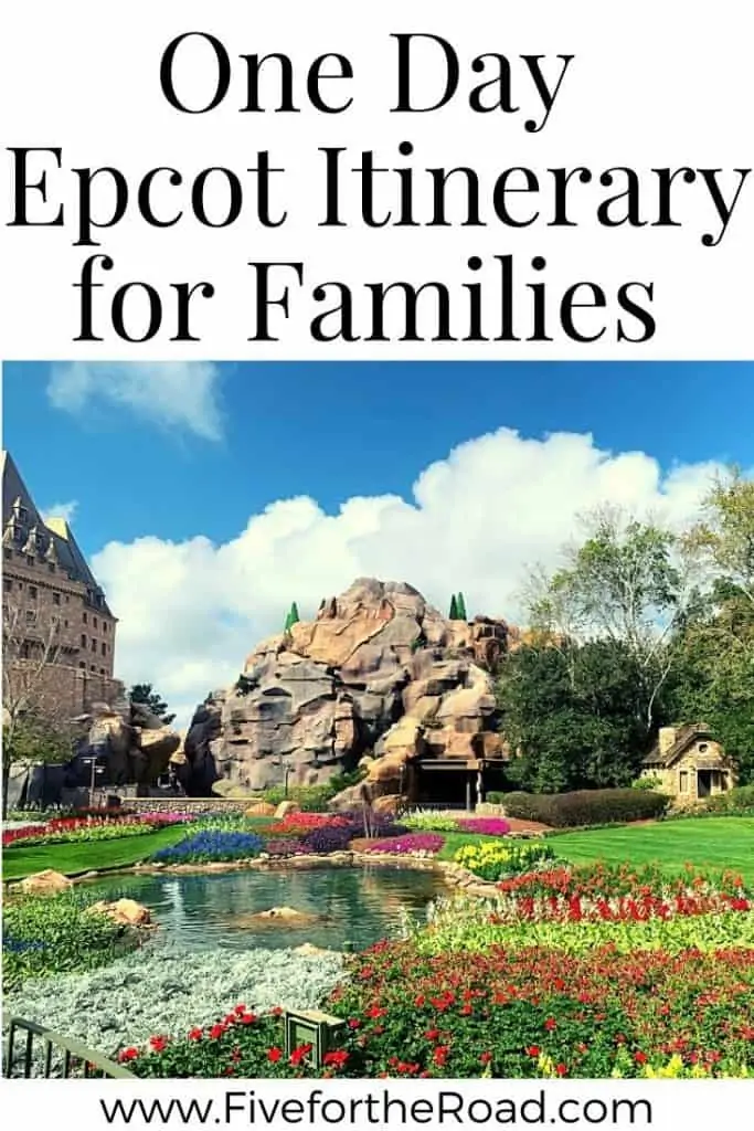 One day epcot itinerary for families 