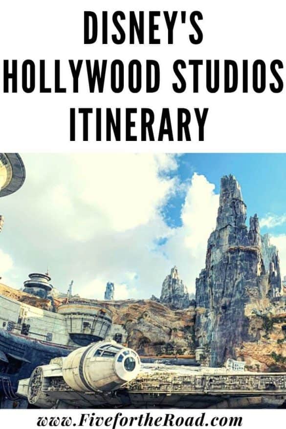 One Day Hollywood Studios Itinerary