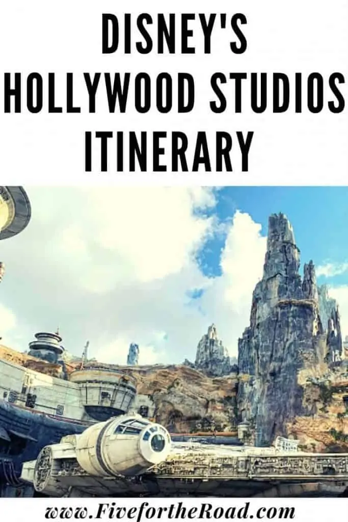 Disney's Hollywood Studios Itinerary Planning 