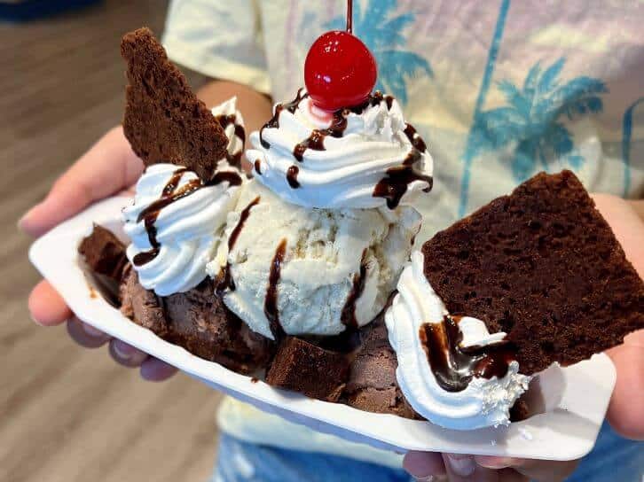 ice cream sundae