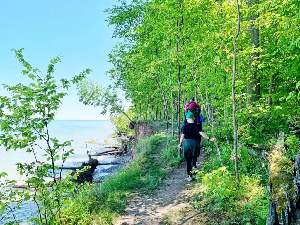 Chimney Bluffs State Park with Kids