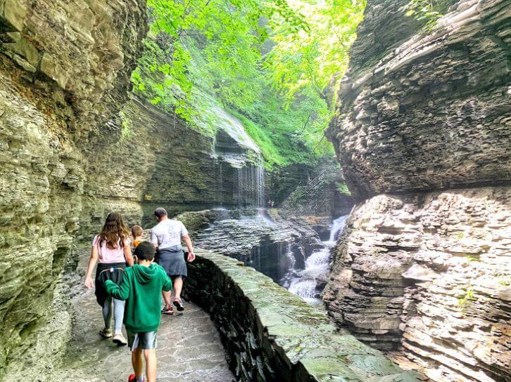 Watkins Glen Gorge Trail: Watkins Glen State Park with Kids