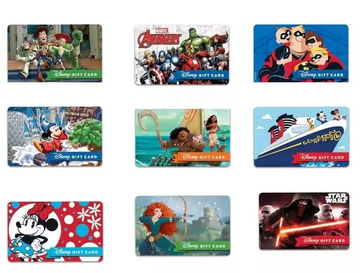 Disney Gift Baskets Gift Cards.