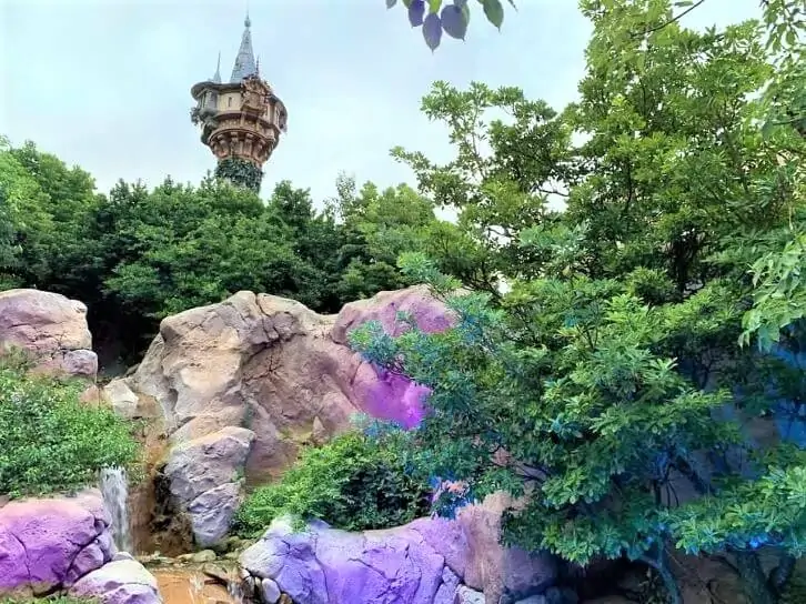 magic kingdom vs epcot atmosphere rapunzel.
