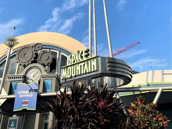 scary rides at disney world space mountain.