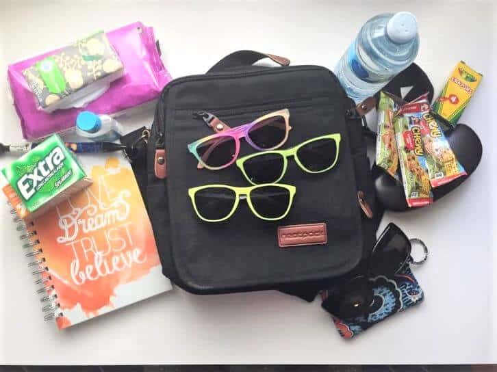 travel with kids packing list parent travel bag.