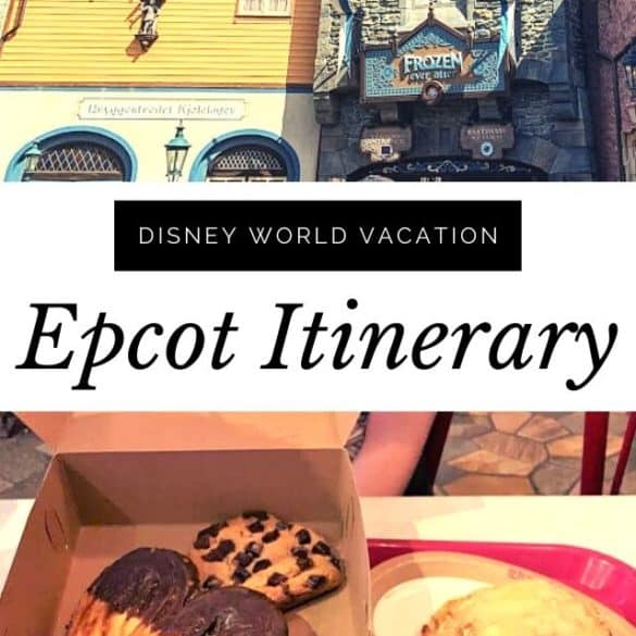 epcot itinerary web story cover