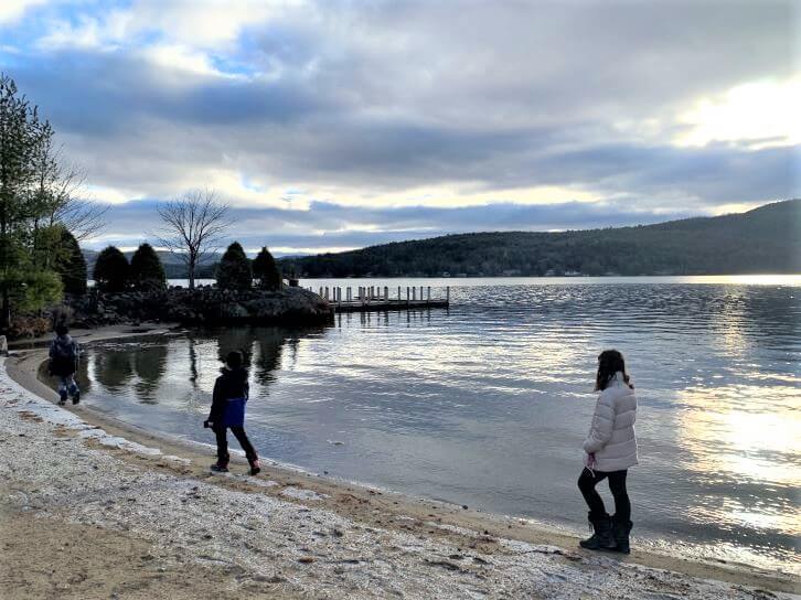 family travel moments 2020 lake george.