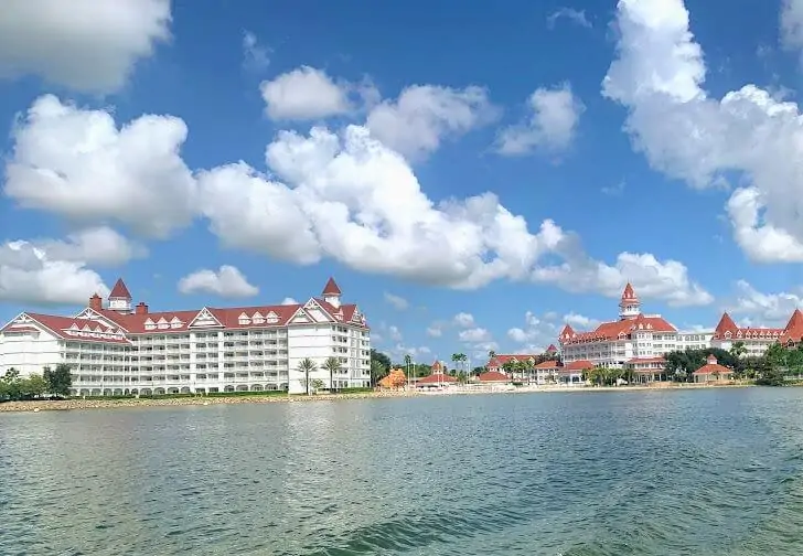 Disney Grand Floridian from boat