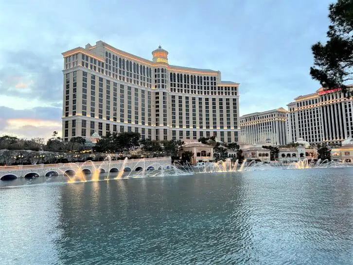 the bellagio at las vegas with kids