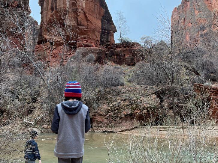 where to hike with kids at zion national park