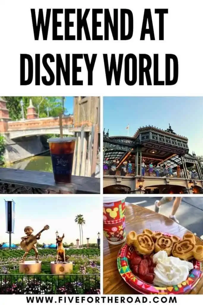 Planning a weekend at Disney World
