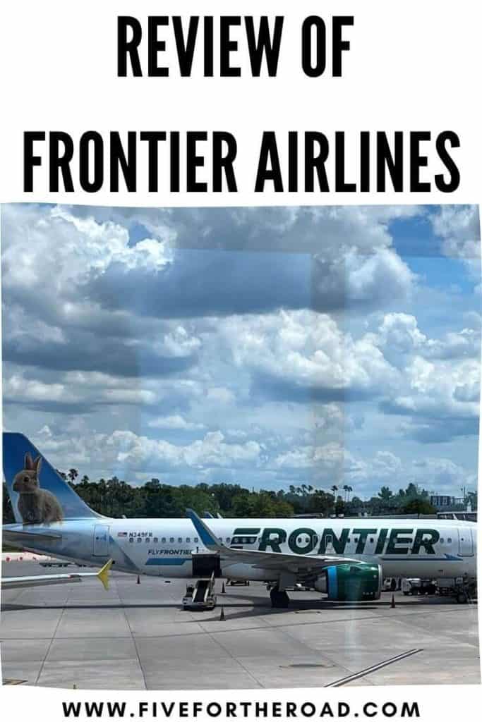 Review of Frontier Airlines with Kids