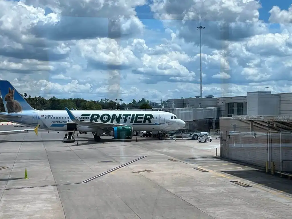 flying frontier airlines review