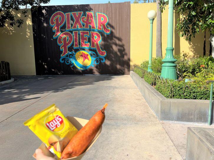 Southern California Theme Park Itinerary Corn Dog