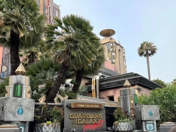 Southern California Theme Park Itinerary Guardians Ride