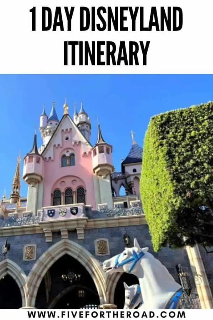 one day at disneyland itinerary for families