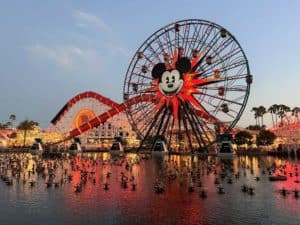 california adventure one day itinerary world of color