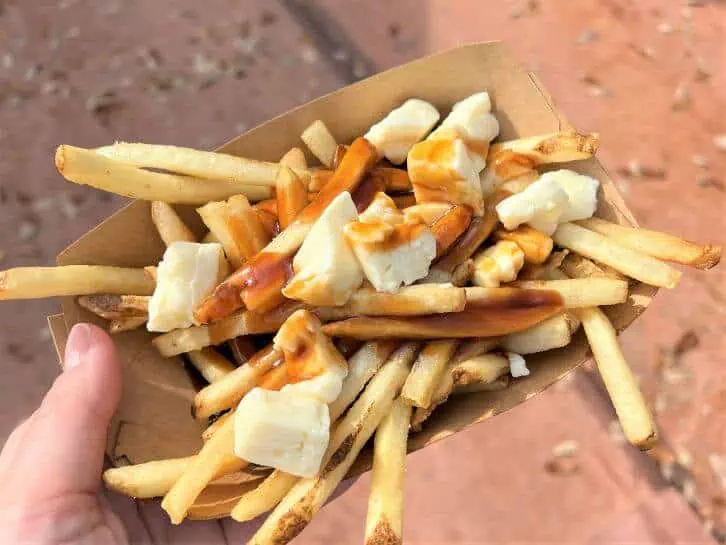 poutine best snack at epcot