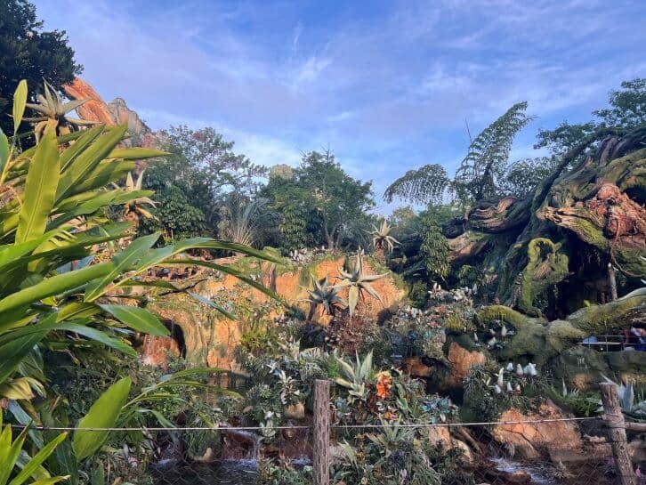 pandora world of avatar at disneys animal kingdom theme park
