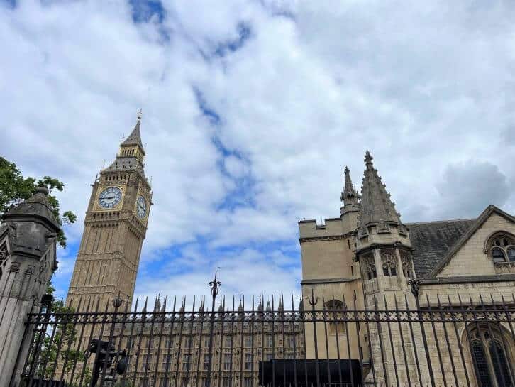 london paris itinerary big ben
