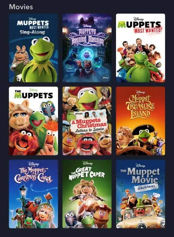 best disney movie musicals muppets
