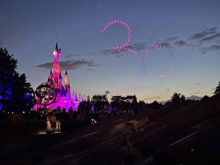 disneyland paris dlight show drone