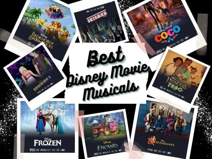 the best disney musical movies of all time