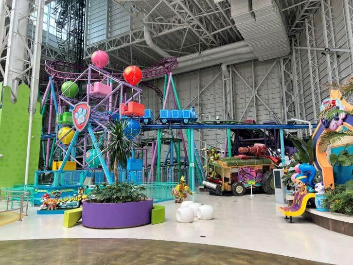 nickelodeon universe at american dream mall in new jersey