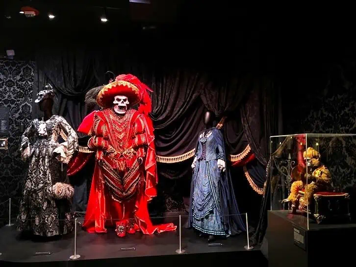 costumes from phantom of the opera museum of broadway in nyc